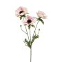 Anémone artificielle SUGOL, rose-crème, 75cm