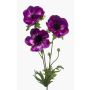 Anémone artificielle SUGOL, violet, 75cm