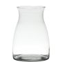 Vase pour fleurs MAISIE, verre, transparent, 20cm, Ø14cm