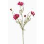 Branche décorative de nigelle JENNIE, fuchsia, 70cm