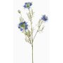 Branche décorative de nigelle JENNIE, bleu, 70cm