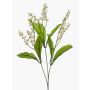 Muguet artificiel PLUVIA, blanc, 70cm