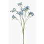 Gypsophile artificiel LITAGO, bleu, 70cm, Ø1,5cm