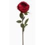 Rose en tissu THYRI, rouge, 65cm