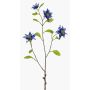 Branche décorative Clématite RUHNA, bleu, 75cm