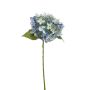 Fleur artificielle Hortensia CALESA, bleu clair, 50cm