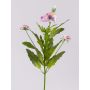 Pensée en tissu SILANA, rose-violet, 30cm