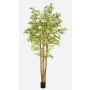 Arbre artificiel « Bambou flèche japonais » BAKNOR, troncs naturels, 240 cm