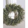 Couronne de romarin artificielle DOMINIQUE, vert, Ø40cm