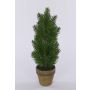 Épicéa Sitka artificiel VARUS, en pot décoratif, vert, 40cm