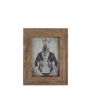 Cadre photo en bois ESKIL, imprimé, marron, 17,5x12,5x2cm