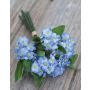 Bouquet de myosotis artificiel JOSIE, bleu clair, 15cm