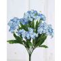 Myosotis fleur en tissu MARJA, bleu clair, 30cm