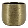Cache-pot TAMSIN, céramique, doré, 10cm, Ø12cm