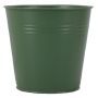 Seau en zinc BRETAL, vert-mat, 12,5cm, Ø13cm