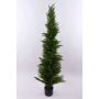 Cyprès artificiel HENRIETTE, en cache-pot, vert, 150cm