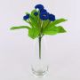 Pâquerettes artificielles PEGGY sur piquet, bleu, 25cm