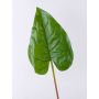 Feuille de langue de feu artificielle NORMAN, vert, 110cm
