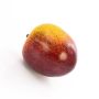 Nectarine artificielle PHYLLIS, rouge-orange, 6cm, Ø6cm