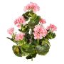 Fleur décorative Géranium DOLKREN, piquet, crossdoor, rose, 40cm