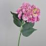 Hortensia artificiel ANGELINA, fuchsia-jaune, 70cm, Ø23cm