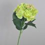 Hortensia artificiel ANGELINA, crème-vert, 70cm, Ø23cm