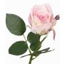 Rose en soie VRONI, rose, 30cm, Ø6,5cm