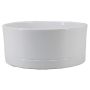 Coupe LUXAM, céramique, blanc, 10,5cm, Ø22,5cm