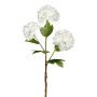 Branche artificielle Boule de neige SKORNE, blanc, 60cm