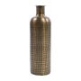 Bouteille décorative en métal MAGDALINA, or, 46cm, Ø13cm