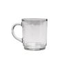 Verre à thé KINSY avec anse, 3 pièces, transparent, 10cm, Ø7cm, 250ml