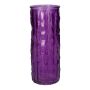 Vase décoratif ANJANKA en verre, violet foncé, 25 cm, Ø 9,5 cm
