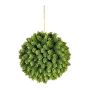 Boule de houblon artificielle VALKIN avec fleurs, suspendue, verte, Ø 21 cm