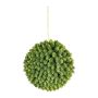 Boule de houblon artificielle VALKIN avec fleurs, suspendue, verte, Ø 25 cm