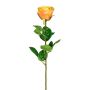Fleur décorative Rose NORLAN, abricot, 70cm, Ø8cm