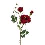Branche de rose artificielle FRALGO, rouge, 65cm