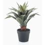 Agave attenuata artificielle RUPUN en pot décoratif, vert, 45cm