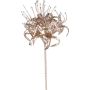 Fleur décorative Crinole de Powell YENDA, champagne, 95cm