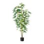Arbre artificiel de chanvre BUGIN, tronc artificiel, vert, 150 cm