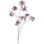 Branche artificielle de gloriosa SLARHO, violette, 110 cm