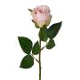 Fleur artificielle Rose EMBERY, rose, 45cm
