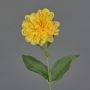 Fleur artificielle Dahlia FLEMOR, jaune, 55cm