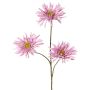 Branche artificielle de chrysanthème LASDIM, lilas, 75cm, Ø11cm