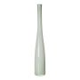 élancé Verre Vase bouteille NASTASYA, blanc, 60cm, Ø10cm
