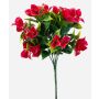 Fleur artificielle bougainvillier SOLTRE sur tige, crossdoor, rouge, 30 cm