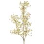Branche artificielle de gypsophile MURMYN, blanc-vert, 65 cm
