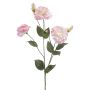 Fleur artificielle Lisianthus RENARA, rose-crème, 75cm