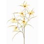 Branche décorative de liseron TYZANS, jaune, 95 cm