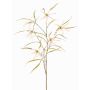 Branche décorative de l'asclépiade TYZANS, blanc-vert, 95 cm