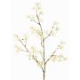 Branche artificielle de saxifrage PALSIMA avec fleurs, jaune-blanc, 75 cm